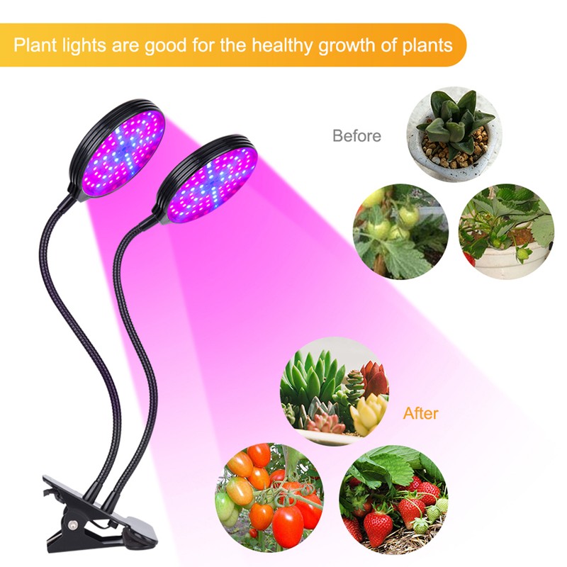 USB Remote Control Timing Plant Light Waterproof Full Spectrum Succulent
