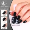 Major Dijit Quick-Dry Nail Polish Black - UV/HEMA Free 10ml