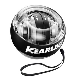 Wrist Trainer Ball Auto-Start Wrist Strengthener Gyroscopic Forearm Exerciser Gyro Ball for Strengthen Arms, Fingers, Wrist Bones and Muscles - Color: Blue