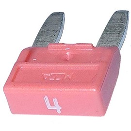 Aerzetix: 10 Fuses 4 A Mini 11.9 mm Car 6 V 12 V 24 V 36 V For Motorcycle Car Truck HGV