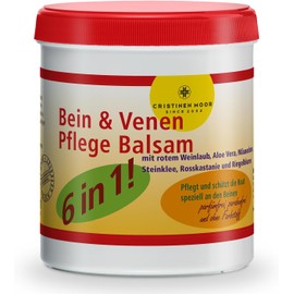 CristinenMoor Leg & Vein Care Balm 500ml | Natural Balm for Spider Veins, Varicose Veins, Restless & Heavy Legs | Supports Vein Health & Circulation | Ideal for Daily Vein Care & Relief
