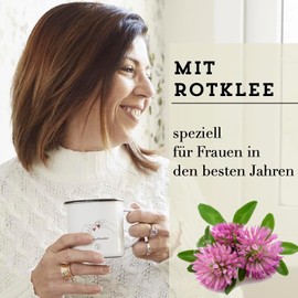 BIO „Wechselglück“ Abendtee - Kräutertee für Frauen in den besten Jahren mit hochdosiertem Rotklee - rein biologisch - Vita Et Natura® Teemanufaktur
