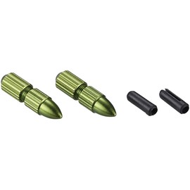 KCNC 220636 Bicycle Cable Parts Threadlock Inner Cap Reusable CNC Brake Inner Cap 2 Pack Shimano Green