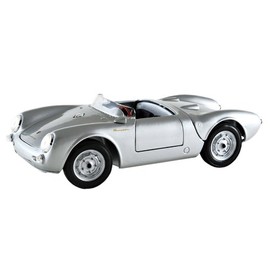 Maisto 1:18SEポルシェ550Aスパイダー シルバー
