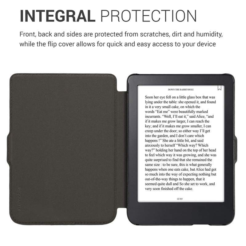 kwmobile Cork Case Compatible with Kobo Clara 2E / Tolino