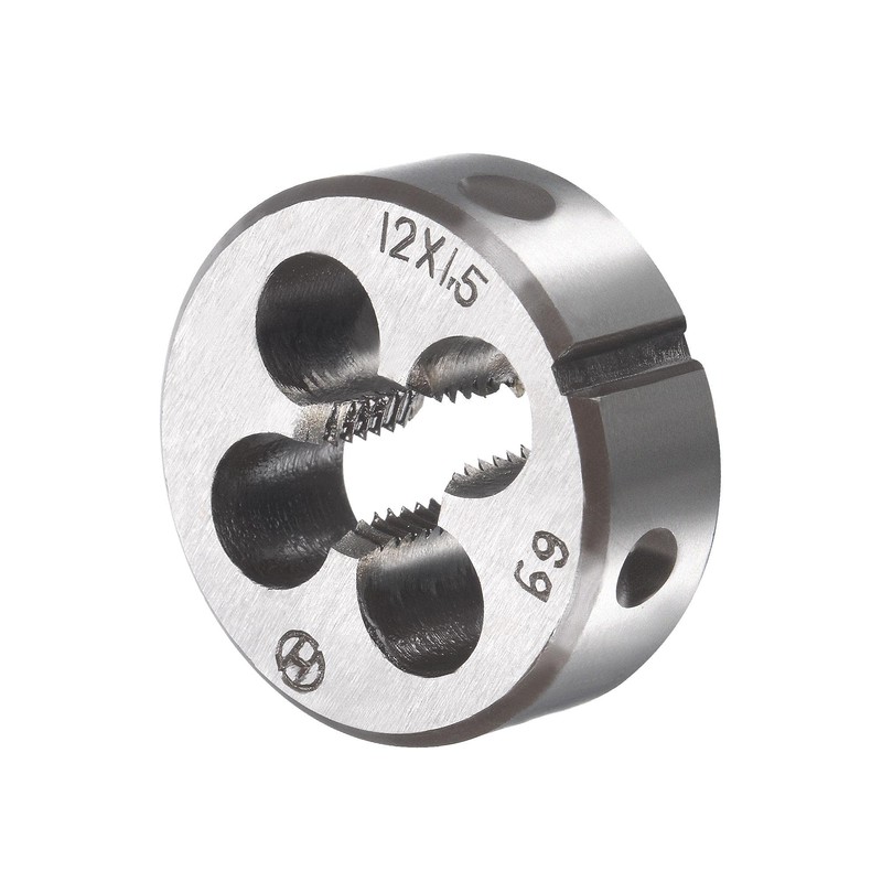 sourcing map M12 x 1.5mm Metric Tap and Die Set,