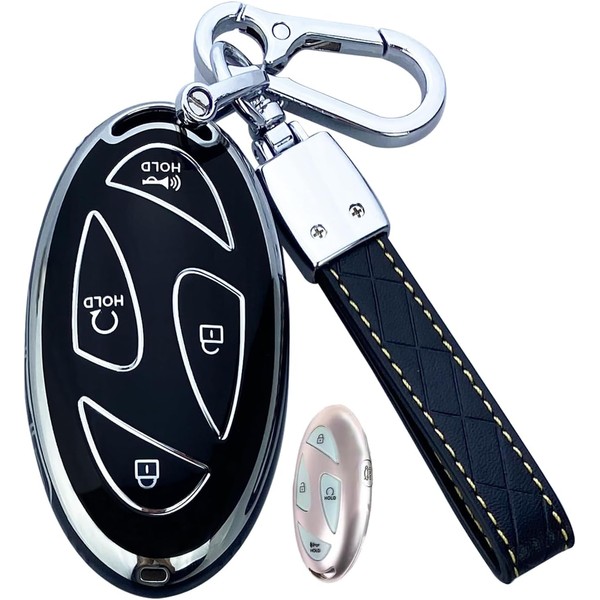 ShuDay Key Fob Cover Case Compatible with Hyundai Ioniq 6