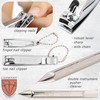 3 Swords Germany - brand quality 8 piece manicure pedicure