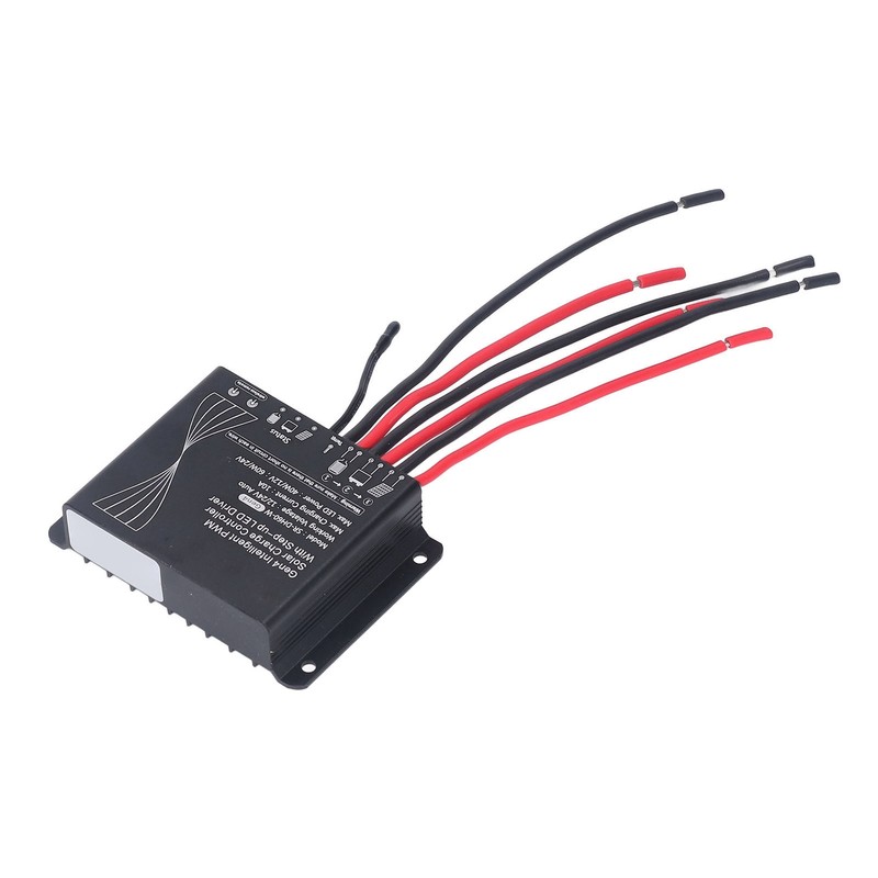 Solar Charge Controller 12V 24V PWM Battery Charging Regulator with