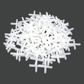 Tile Cross,1000 pcs Tile Spacers Tiles Cross Spacers Tile Leveling System Slab Spacers Plastic Cross Shaped Flooring Tiling Tools,for Accurate Tile Positioning DIY Paving Tiling Garden Wall Tiler（2mm）