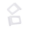 Ypzxola Window Screen Lift Tabs - Hollow, Universal, White Plastic