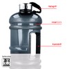 EUROHOME Plastic Water Bottle with Handle - Bottle for Water