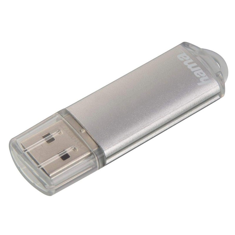 Hama Laeta FlashPen USB 2.0 Memory Stick 128GB Silver