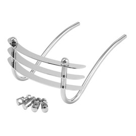 XIOUMAAN Front Quarter Panel Bumper Grill Cabbage Cutter Aluminum+Iron Compatible with Harley Davidson