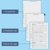 Happyaokeland Address Book Refill Pages 648 Contacts (236 Replacement Pages
