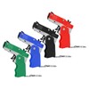 4pcs Rubber Band Launcher Toy Foldable Mini Portable Metal Rubber