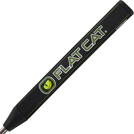 FLAT CAT TAK Putter Grip Standard 8727, Slightly Oversized Rubber Non-Tapered Golf Grip, Flat Sides Put The Feeling of A Square Putter Face in The Palm of Your Hand, 12.2”L X 1.37”W, Weighs 92g