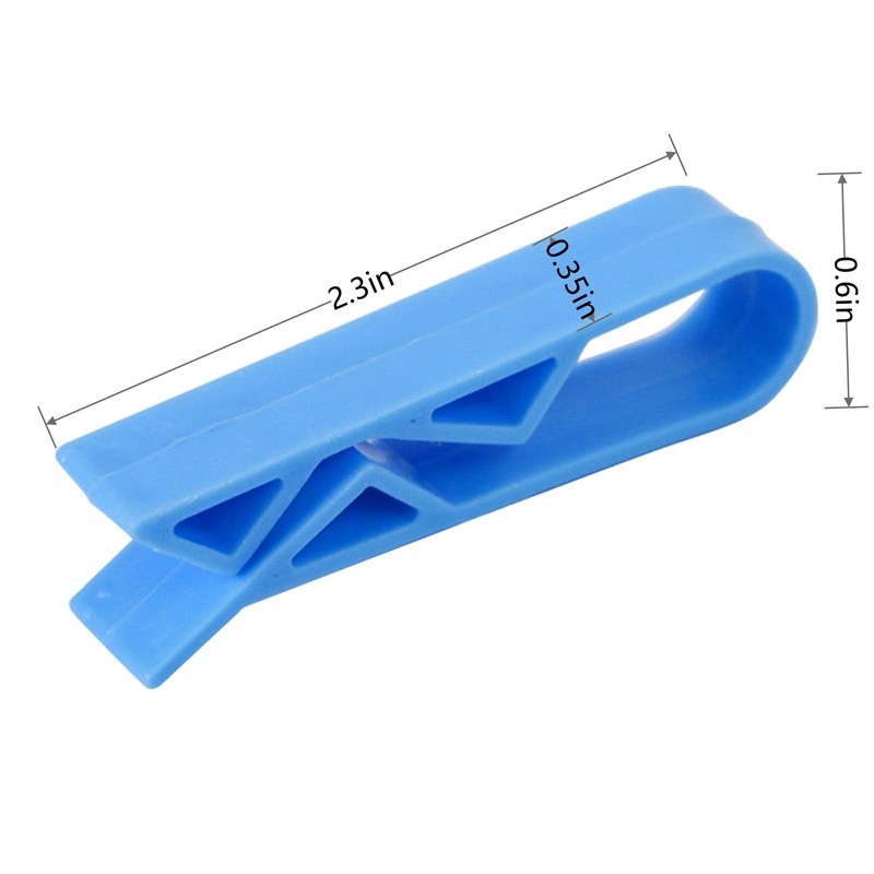 10 Plastic Trash can Clips, Anti-Slip Fixed Garbage Bags, Home