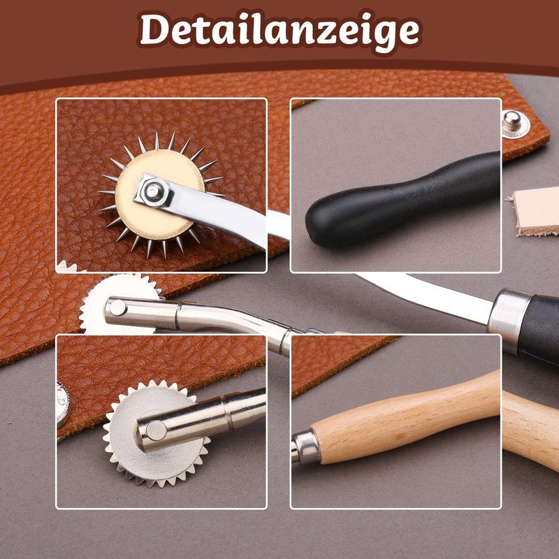 Pack of 2 Tracking Wheel Sewing Tool, Sewing Pattern Wheel
