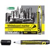 Whiteboard markers for whiteboards and flip charts, wipe-clean glass board