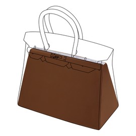 DGAZ Bag Pillow, Bag Shaper, Prevents Shape Loss, Bag Shaper, Suitable for Birkin, 25/30/35/40 Bags (Gold, BK25)