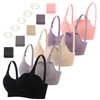 Camivile 5 Pack Nursing Bras for Breastfeeding Maternity Bra Breastfeeding