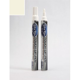 ColorRite Pen Automotive Touch-up Paint for Toyota Highlander - Blizzard Pearl Tricoat 070 - Color+Clearcoat Package