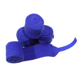 Big Black Horse Fleece Polo Leg Wraps - Blue - Set of 4 (Mini)