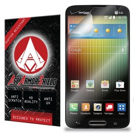 Ace Armor Shield Shatter Resistant Screen Protector for the LG Lucid 3 / Military Grade / High Definition / Maximum Screen Coverage / Supreme Touch Sensitivity /Dry or Wet Easy Installation with free lifetime replacement warranty