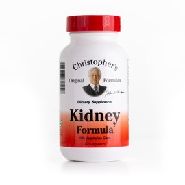 Christopher's Original Formulas Kidney Formula, Natural Herbal Support, 500 mg, 100 Caps