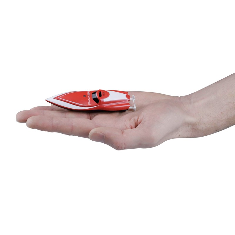 Revell Control 23569 Mini fuoribordo RC - Rosso con controllo