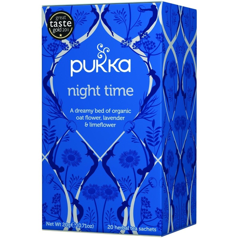 Pukka Organic Night Time 20 Herbal Tea Bags 20g