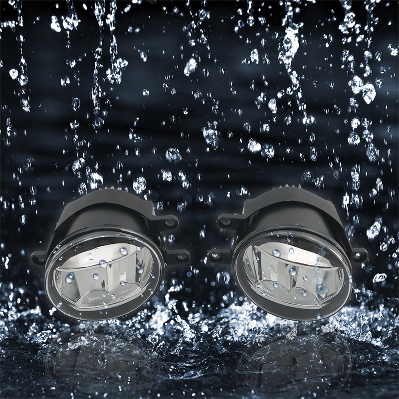 Silscvtt 1 Pair Front Fog Light Assembly Replacement for Camry