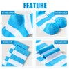 DOOVID Casual Knee High Socks for Women Tube Socks Elasticity