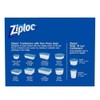 Ziploc 1.5 Pt. Small Square Food Container with Lids (4
