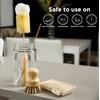 Bamboo Dish Brush Set – Eco Kitchen Cleaning Kit |