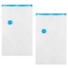 Rumyve 2pcs Vacuum Storage Bags,Space Saver Bags,Large Vacuum Storage Bag,Compressed