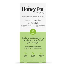 Supositorios De Ácido Bórico Y Hierbas 7 Días Ph Vaginal