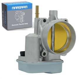 Marsram Electronic Throttle Body Compatible with 2003-2007 Chevy trailblazer, 2004-2007 Colorado, Buick Rainier, Impala GMC Canyon Envoy, Hummer Pontiac 3.5L 3.7L 4.2L 5.3L L5 L6 V8 Replaces 12568580