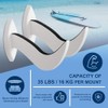 Hang 11 Surfboard Wall Mount - Stylish Wooden Rack for