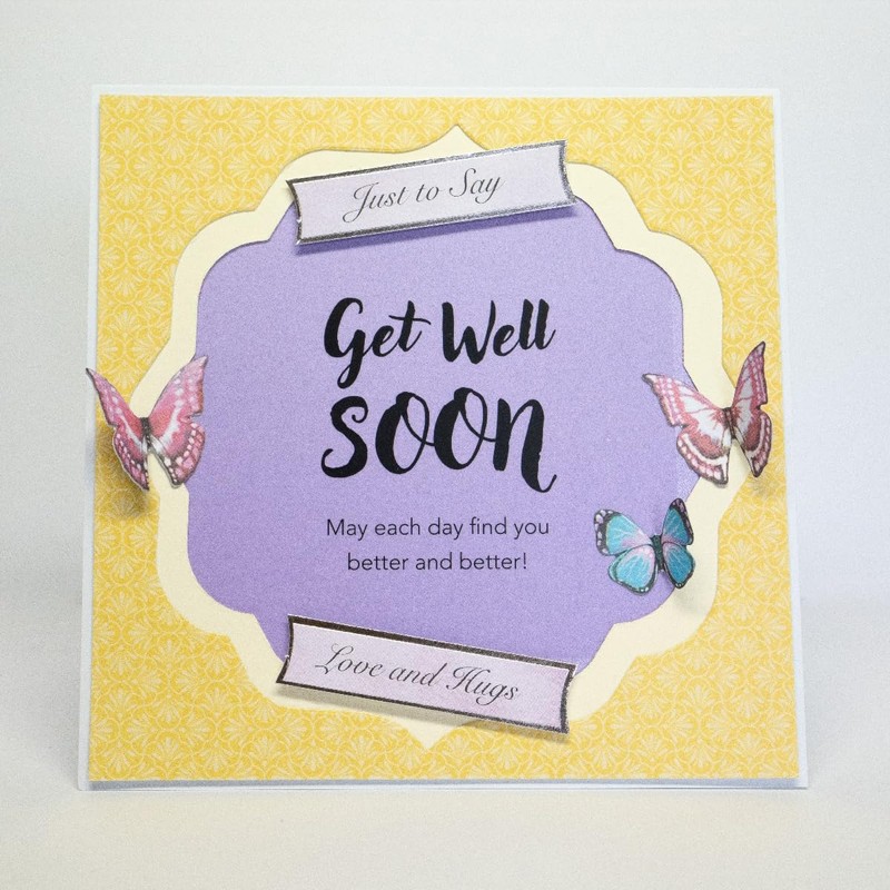 Katy Sue Designs Thinking of You Peelables Stickers for Card