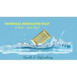 Tetmosol Jabón Medicado Antiséptico Tetmosol (paquete De 4)