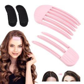 Wind Shaping Styling Comb For Fluffy Bangs, 2 Pack Hair Volume Clip For Volume And Heatless Curls, Easy High Crown Volume Tool, No-Trace Hair Root Lifting Clips For Men Women