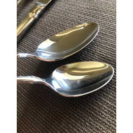 Heirloom 5 PC. SET ONEIDA GOLDEN JUILLIARD Stainless HEIRLOOM CUBE GLOSSY FLATWARE