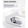 Effortless Stapler, Office Stapler, 25 Sheet Capacity, Multi-Functional Manual Stapler