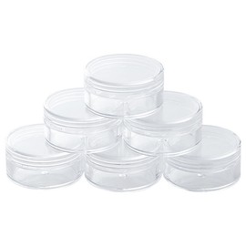 NASSIA 5 Piece Set, 0.1 fl oz (3 ml), 0.3 fl oz (10 ml), Accessory Storage Case, Cosmetics, Divided Container, Cream Case (3 ml)
