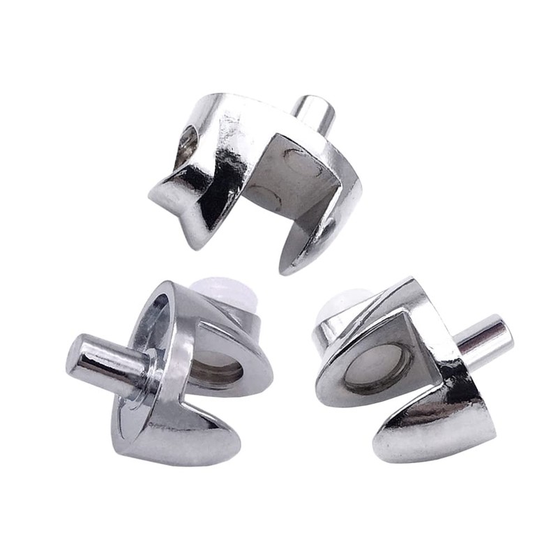 Glass Shelf Support, 16PCS Solid Glass Clamp Glass Hinge Glass