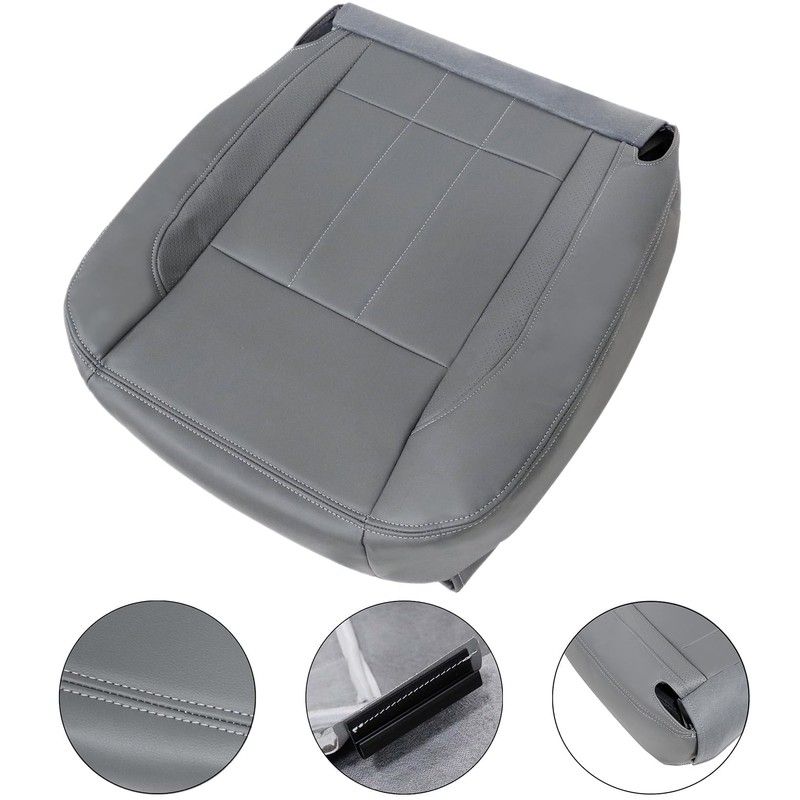 NLQR Front Driver and Passenger Side Bottom Replacement Seat Covers