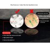 HIBEYO Car Start-Stop Button Sticker Fits Land Rover Discovery Range