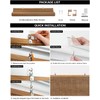 LazBlinds Manual Roll-up Bamboo Blinds, 23" W x 72" H,